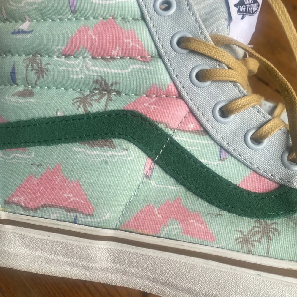 Vans Dane Reynolds Aloha Sk8-Hi men’s 10 New with original box $65 - Picture 8 of 11